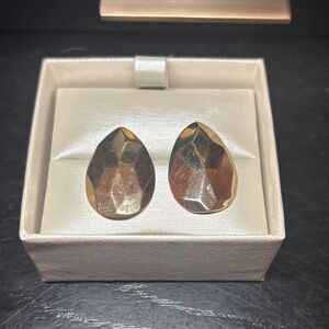 Geometric Gold tone Earrings